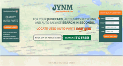 Desktop Screenshot of junkyardsnearme.com