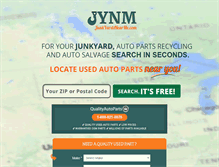 Tablet Screenshot of junkyardsnearme.com